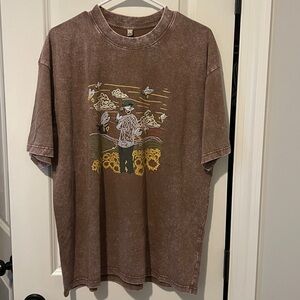 Flower Boy Y2K Album Graphic T-Shirt size Large like new Tyler the Creator